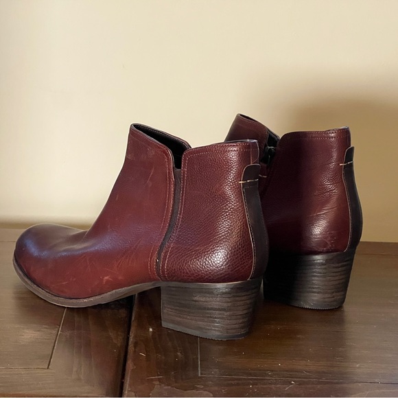 EUC Clark’s Maypearl Ramie size 12 Zip Booties, leather uppers and lining - Picture 6 of 15